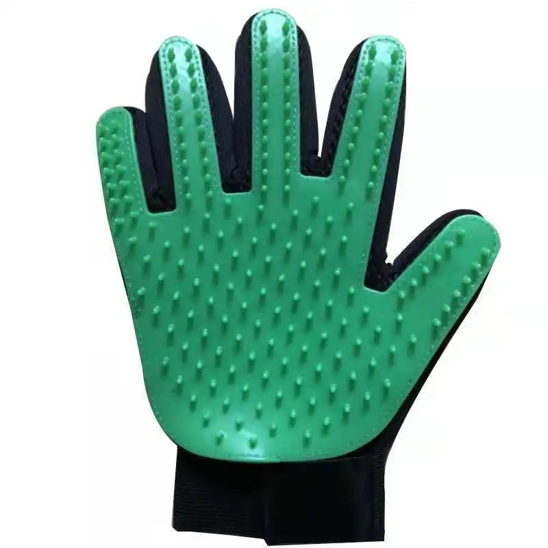 Pet Glove Cat Grooming Glove Cat Hair Deshedding Brush Gloves Dog Comb for Cats Bath Hair Remover Clean Massage Brush for Animal